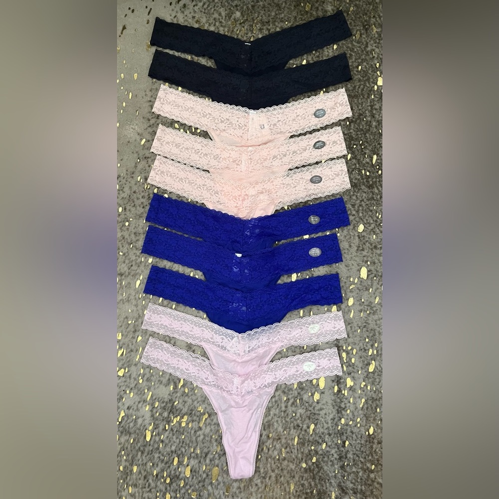 NWT Ultra Low Rise Gap Body Thong in stretch cotton Size L (Lot of 10)